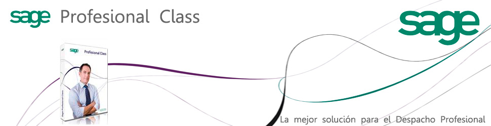 Sage Profesional ClassLa nueva solución integrada para la gestión del despacho que contempla todas sus áreas, desde la Contable-Financiera hasta la Laboral, Fiscal, además de la Gestión Interna y la comunicación con los clientes...