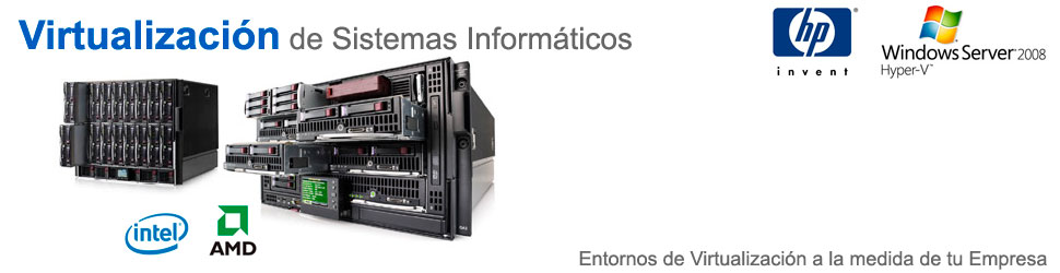 VirtualizaciónRealizamos proyectos de consolidación y virtualizacion de sistemas informaticos. Tenemos una amplia experiencia en el desarrollo de proyectos de consolidación y virtualizacion de sistemas informaticos...