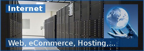 Internet: Web, eCommerce, Hosting,...